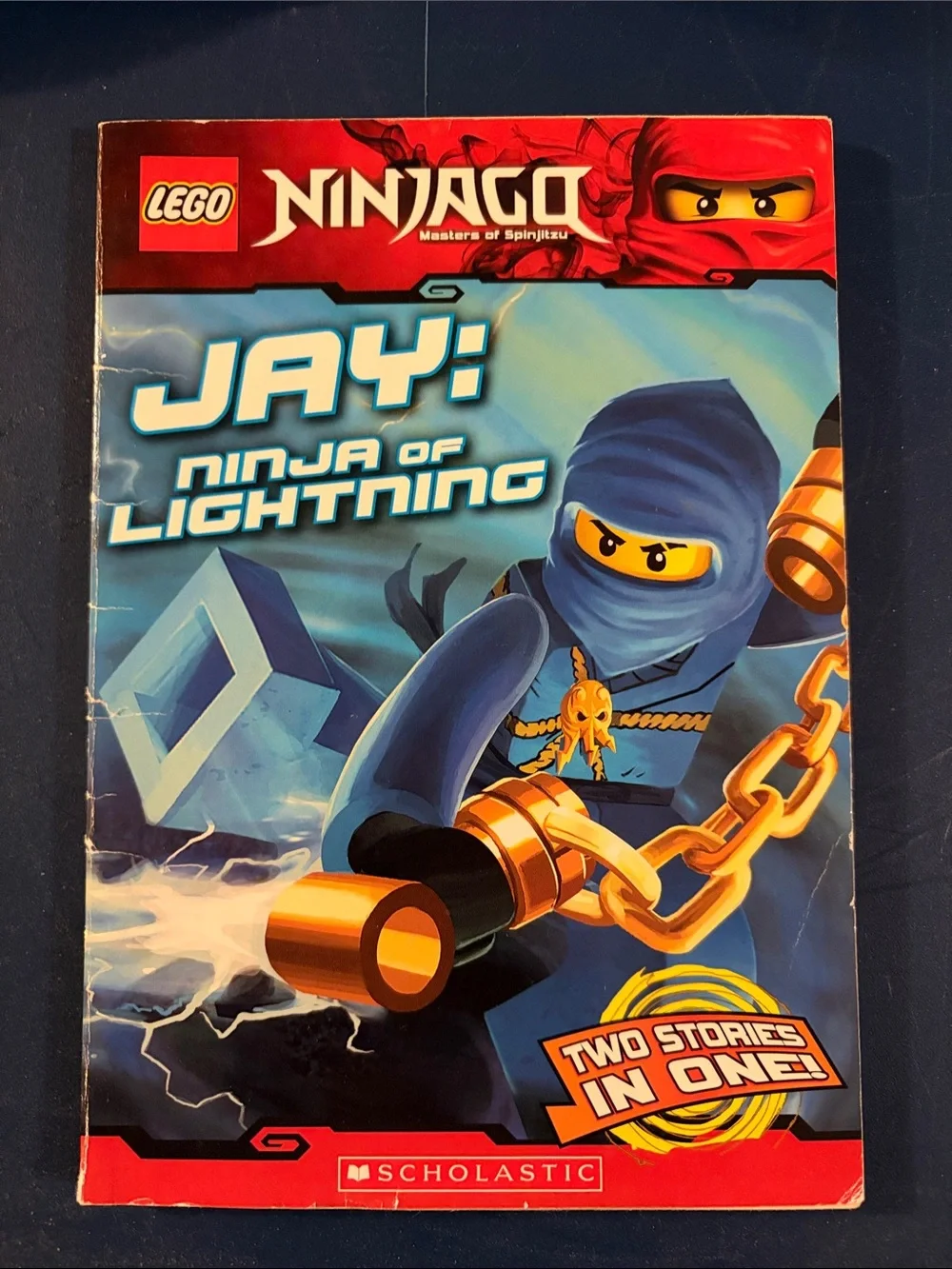 Lego Ninjago Jay Ninja of Lightning - Blue & Gold Accents